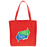 Non Woven Shopping Eco-Friendly Red Tote Bag