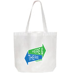 Non Woven Shopping Eco-Friendly White Tote Bag