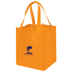 Jumbo Non Woven Shopping Orange Tote Bag