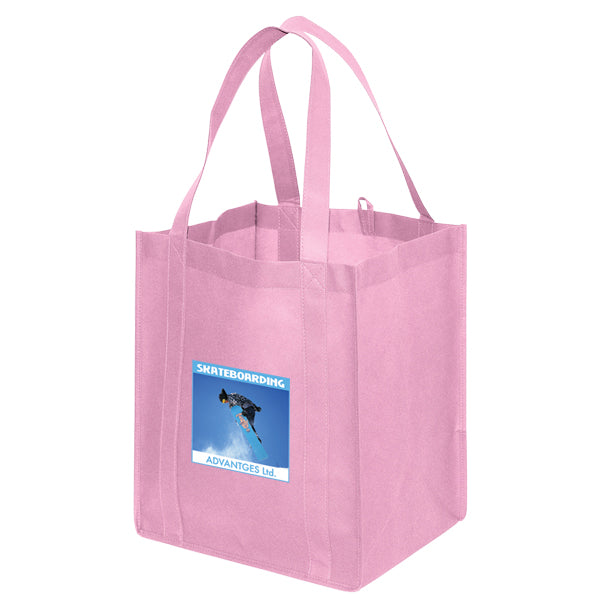 Jumbo Non Woven Shopping Pink Tote Bag