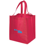 Jumbo Non Woven Shopping Red Tote Bag