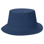 Navy Custom Embroidered Bucket Hat Hermes Printing