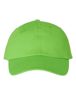 Custom Neon Green Caps Hermes Printing