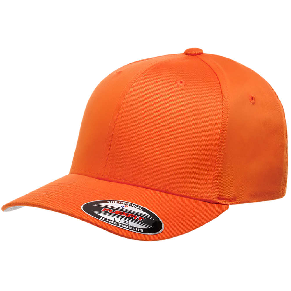 Orange Custom Embroidered Cap - Hermes Printing at Montreal