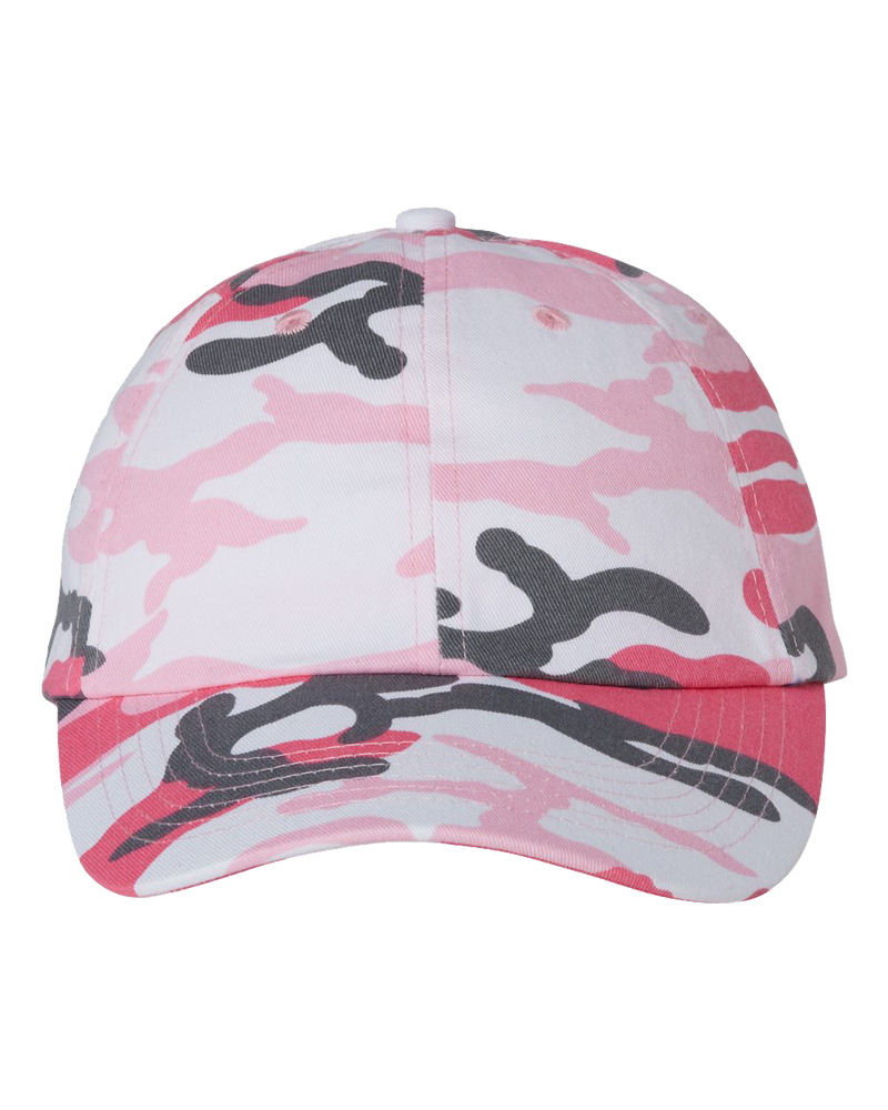 Custom Pink Camo Hat & Cap Hermes Printing 