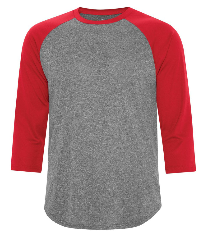ATC Pro Team Baseball Jersey T-shirt - Heather True Red