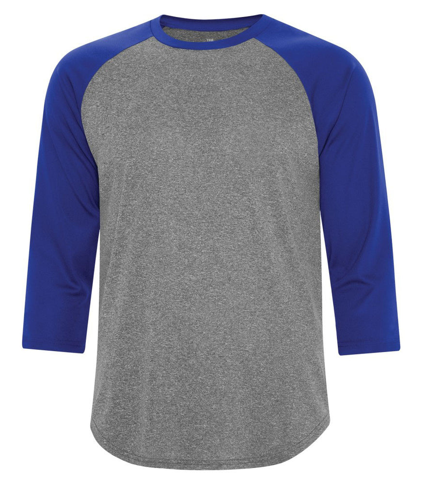 ATC Pro Team Baseball Jersey T-shirt - Heather True Royal Blue