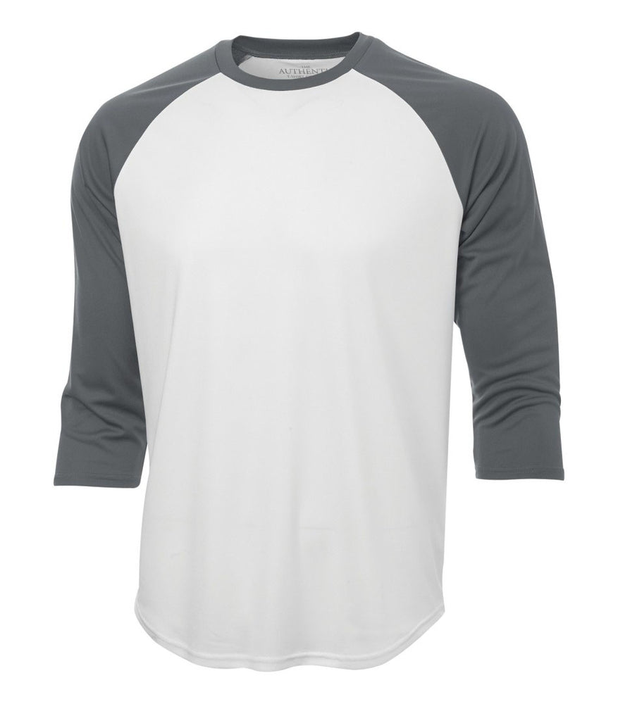 ATC Pro Team Baseball Jersey T-shirt - White & Coal Grey