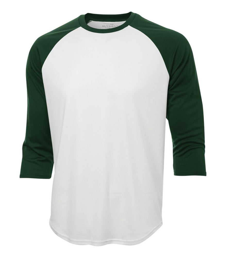 ATC Pro Team Baseball Jersey T-shirt  White & Forest Green