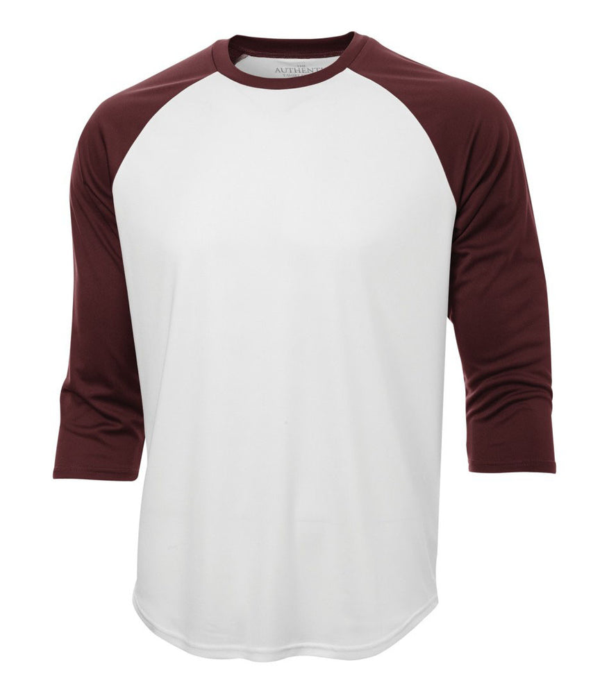 ATC Pro Team Baseball Jersey T-shirt  White Maroon