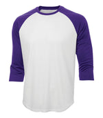 ATC Pro Team Baseball Jersey T-shirt   White Purple
