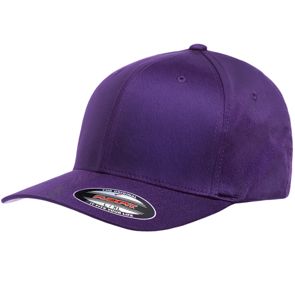 Purple Custom Embroidered Cap - Hermes Printing at Montreal