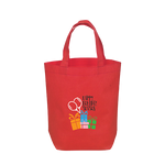 Red Custom Printed Tote Bag Hermes Printing