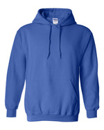 Gildan Heavy Blend Royal Blue Hooded Sweatshirt