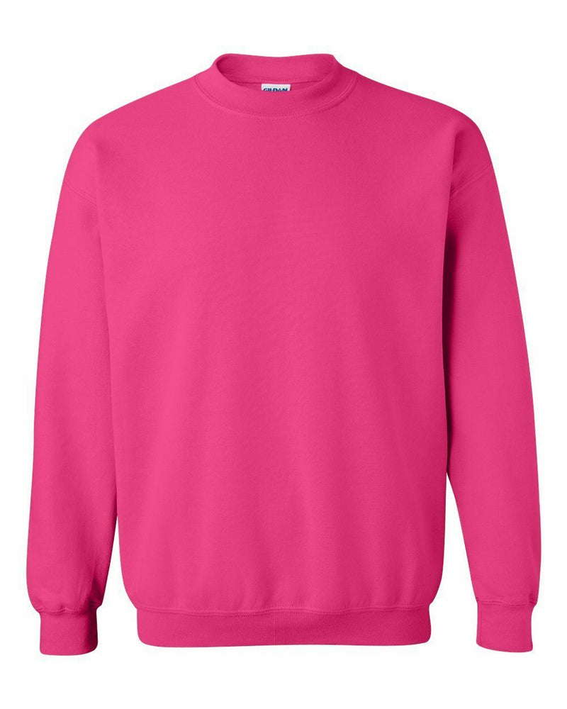 Gildan Heavy Blend Crewneck Sweatshirt (Safety Pink)
