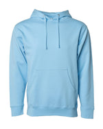 (Blue Aqua) Independent Trading Co Midweight Hooded Sweatshirt