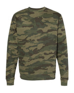 (Forest Camo) Independent Trading co Midweight Sweatshirt SS 3000.jpg