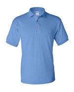 (Carolina Blue) Gildan Dryblend Jersey Sport Shirt Polo