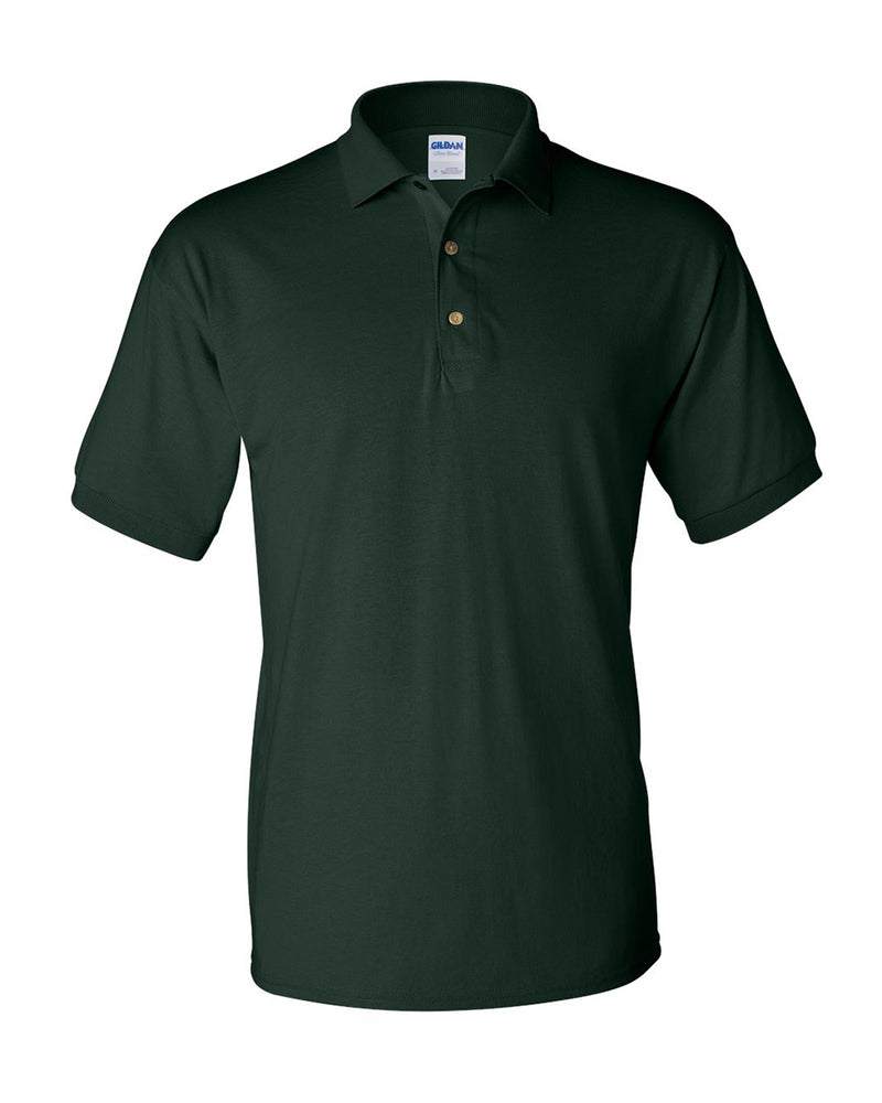 (Forest Green) Gildan Dryblend Jersey Sport Shirt Polo