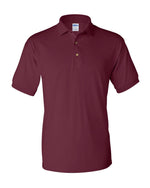 (Maroon) Gildan Dryblend Jersey Sport Shirt Polo