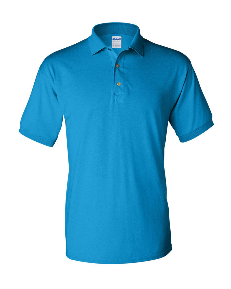(Saphire) Gildan Dryblend Jersey Sport Shirt Polo