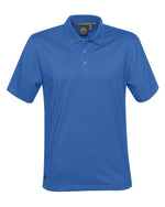 (Azure Blue) Stormtech Men's Oasis Liquid Cotton Polo
