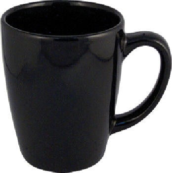 Comfort Ceramic Black Mug 12 oz.