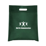 Custom Print Small Tote Bag Non Woven Cut-Out Handle Size: (11"x14")